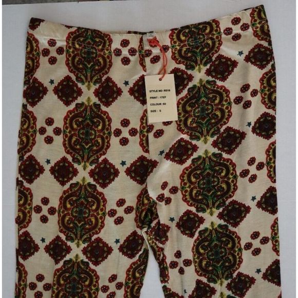 Anthropologie RAGA R518 93 Women's Sz S Boho Stretch Bell Bottom Pants - Picture 3 of 7